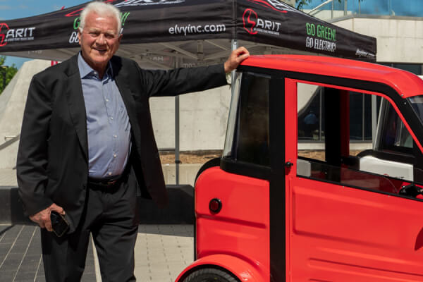 'This is my crowning piece': Frank Stronach is back with big plans for a small electric vehicle